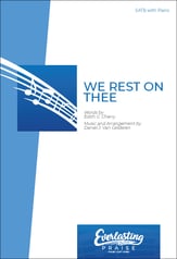 We Rest on Thee SATB choral sheet music cover
